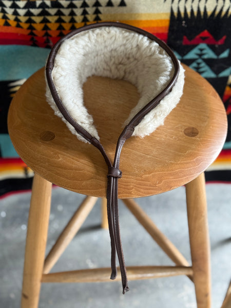 Shearling collar