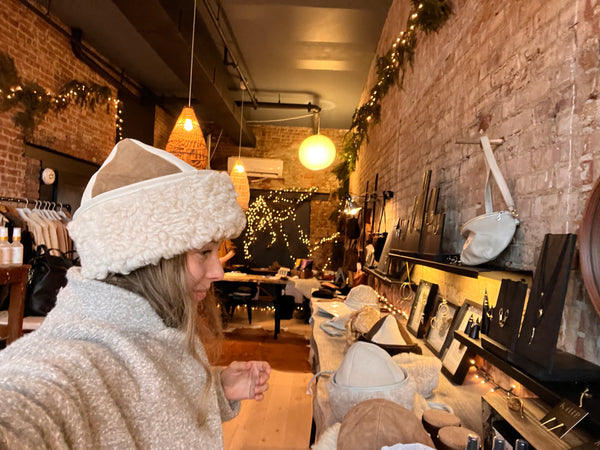 Shearling Hat