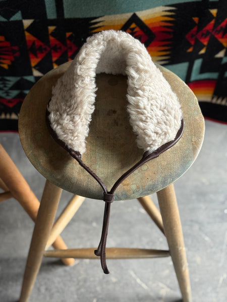Shearling collar