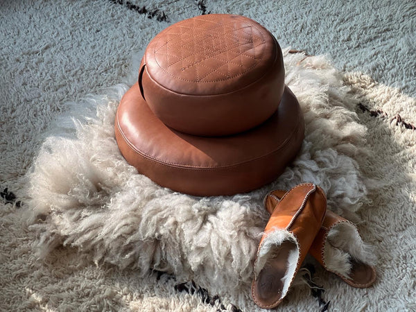 Floor Pouf - meditation cushion - zafu