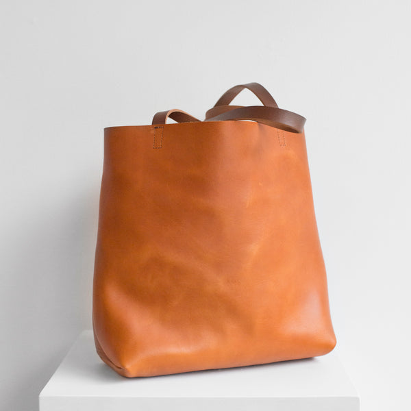 Shopper Tote in Camel