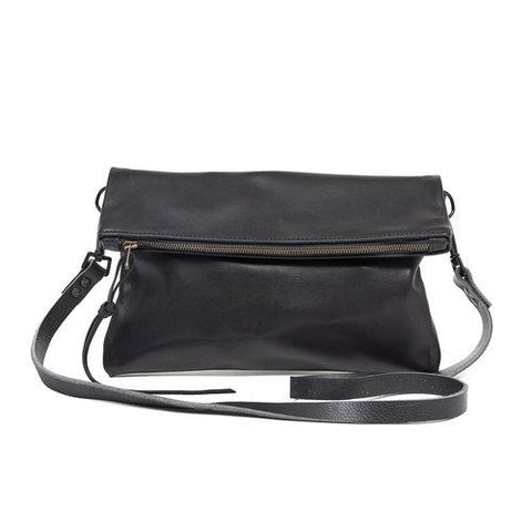 Zip tote with fringe