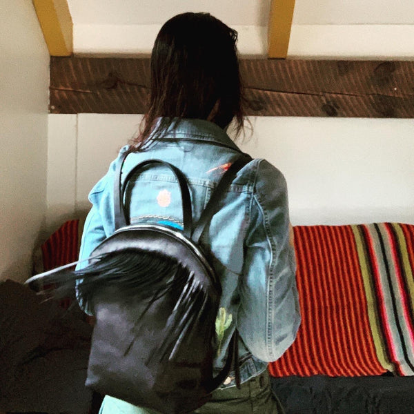 Fringe Backpack