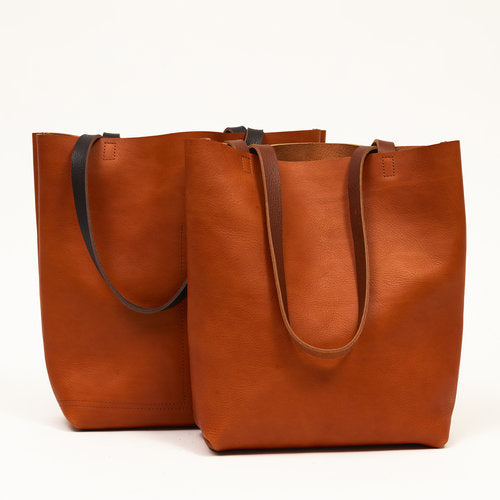 Shopper Tote in Camel