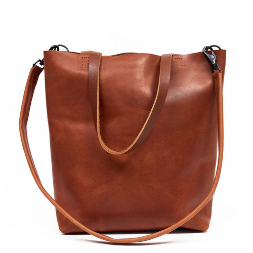 Shopper Tote in acorn Brown