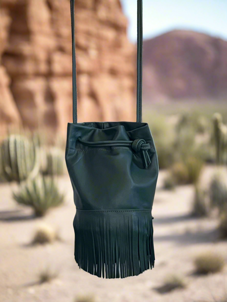 Small 2~way Bucket with Fringe