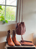Costa Fringe bucket bag
