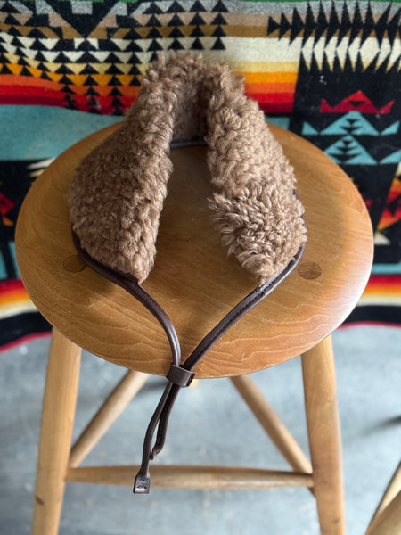 Shearling collar