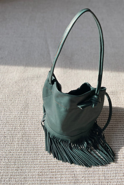 Small 2~way Bucket with Fringe