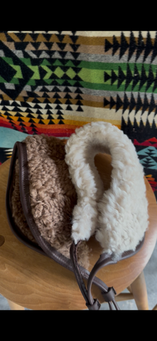 Shearling collar
