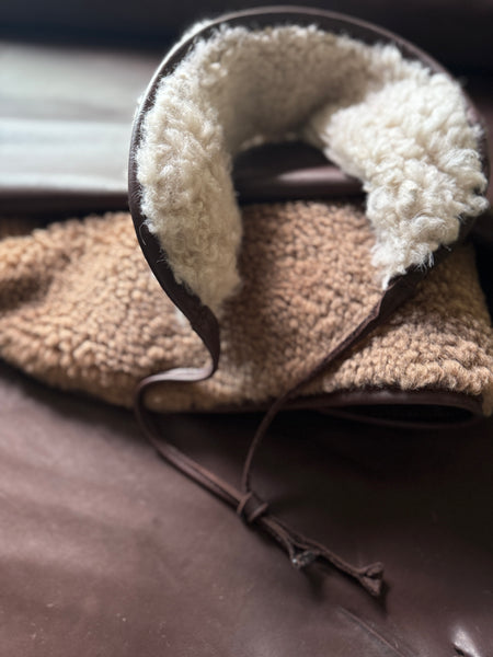 Shearling collar