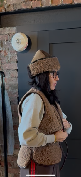 Shearling Hat