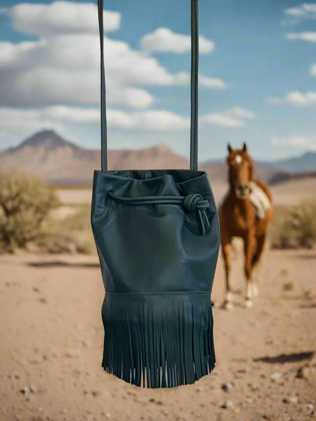 Small 2~way Bucket with Fringe