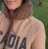Shearling collar